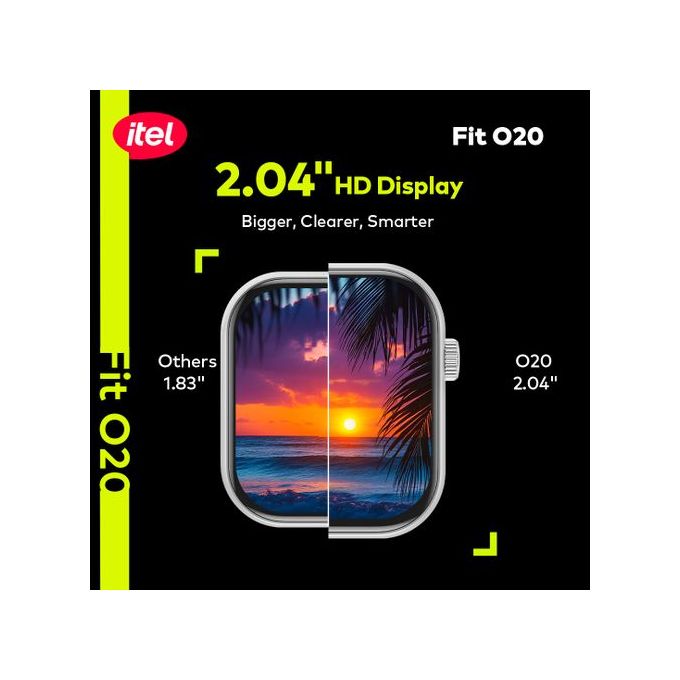 Montre connectée Fit 020 ISW-020 – Bleu + 1 Free Strap