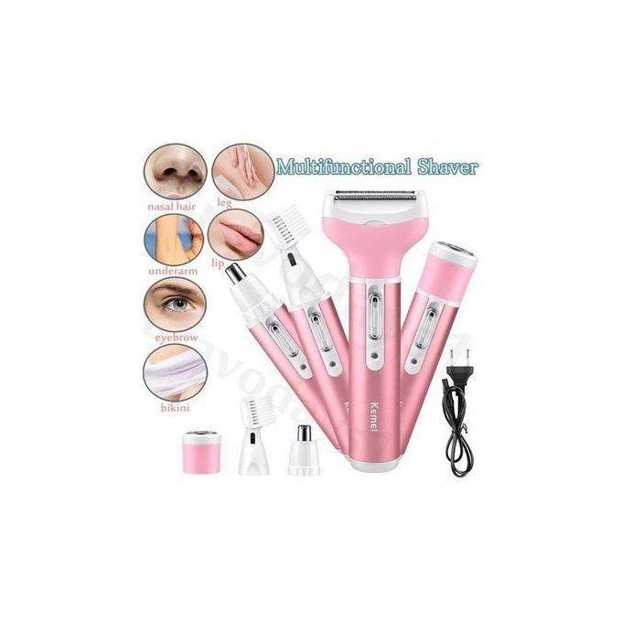 Tondeuse de femmes sante et beauté M-6637 Electric 4 in 1 Rechargeable