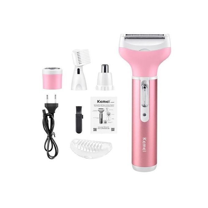 Tondeuse de femmes sante et beauté M-6637 Electric 4 in 1 Rechargeable