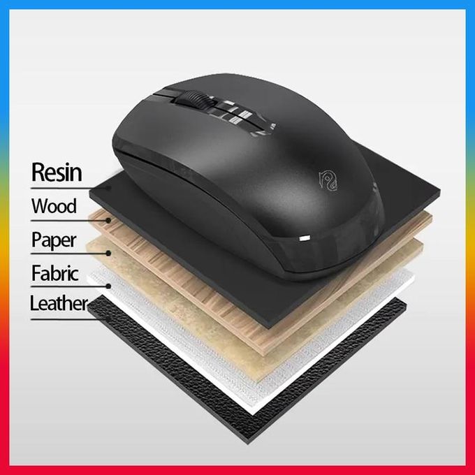 Souris Optique Sans fil Bluetooth et USB wirless 2.4Ghz 1600 dpi haute résolution pour ordinateur bureau et portable + Pile inclus