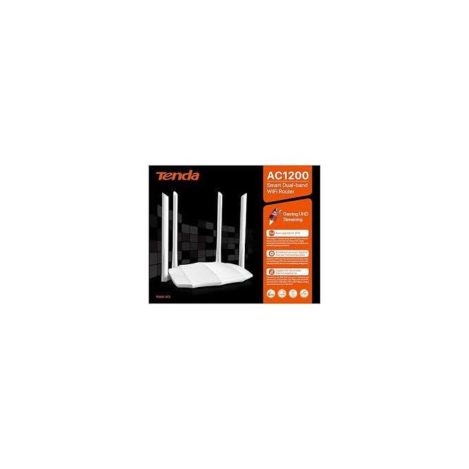 Routeur WIFI Point d’accès double bande intelligente AC5 Smart Dual-Band WiFi Router Avec 4 Antennes 5dBi