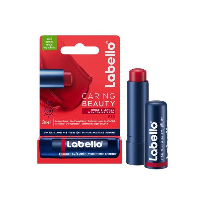 Stick Lèvres Caring Beauty Rouge