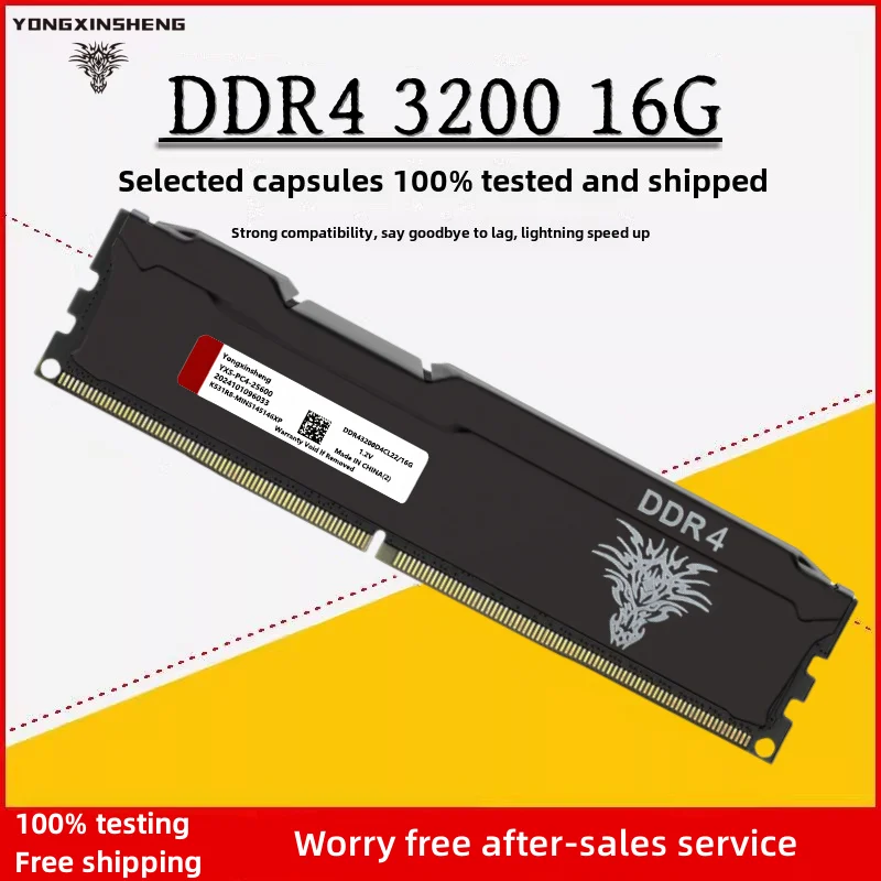 DDR3 DDR4 4GB 8GB 16GB 1600 1866 2400 2666MHZ 3200MHZ PC3-12800 PC4-21300 PC4-25600 DIMM Non-ECC LPX Gaming Desktop Memory Ram - AliExpress 7