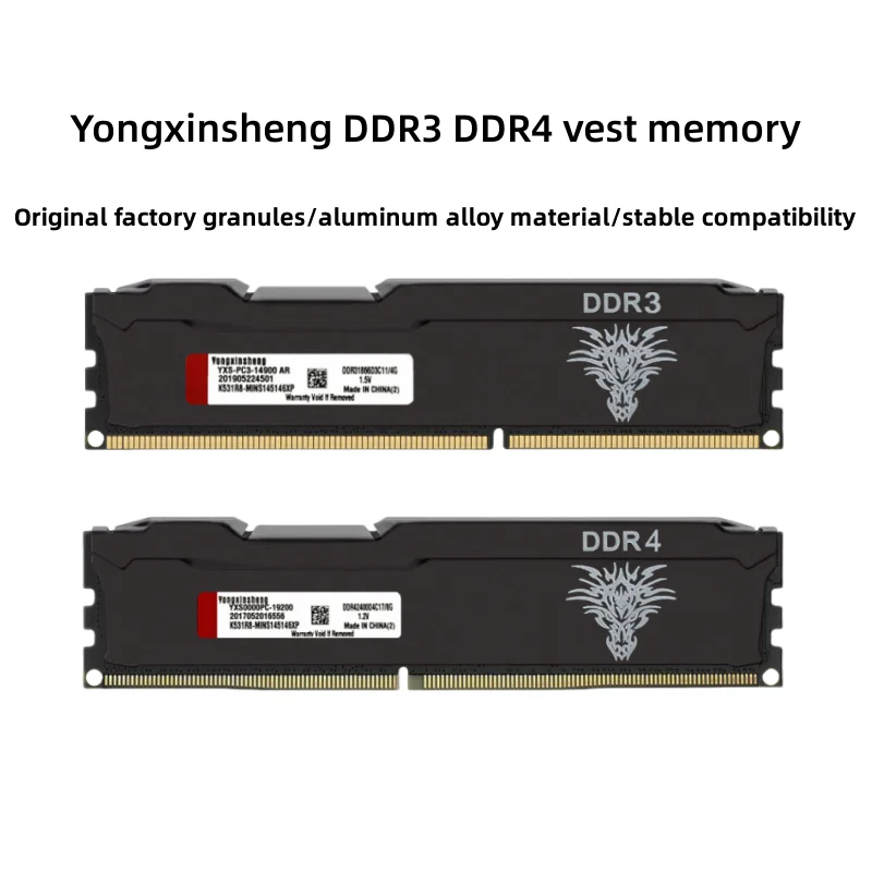 DDR3 DDR4 4GB 8GB 16GB 1600 1866 2400 2666MHZ 3200MHZ PC3-12800 PC4-21300 PC4-25600 DIMM Non-ECC LPX Gaming Desktop Memory Ram - AliExpress 7