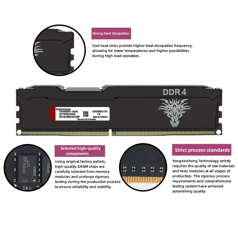 DDR3 DDR4 4GB 8GB 16GB 1600 1866 2400 2666MHZ 3200MHZ PC3-12800 PC4-21300 PC4-25600 DIMM Non-ECC LPX Gaming Desktop Memory Ram - AliExpress 7