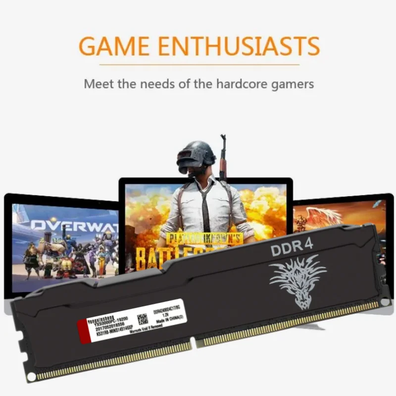 DDR3 DDR4 4GB 8GB 16GB 1600 1866 2400 2666MHZ 3200MHZ PC3-12800 PC4-21300 PC4-25600 DIMM Non-ECC LPX Gaming Desktop Memory Ram - AliExpress 7